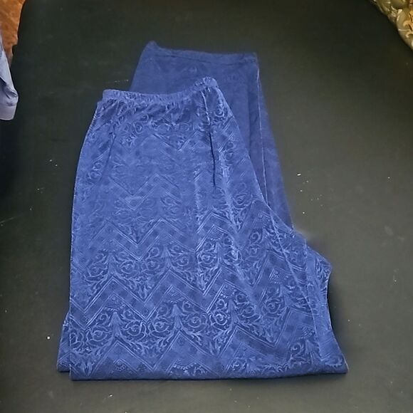 CHICO'S DESIGN ACETATE PANTS 2 - Picture 1 of 4